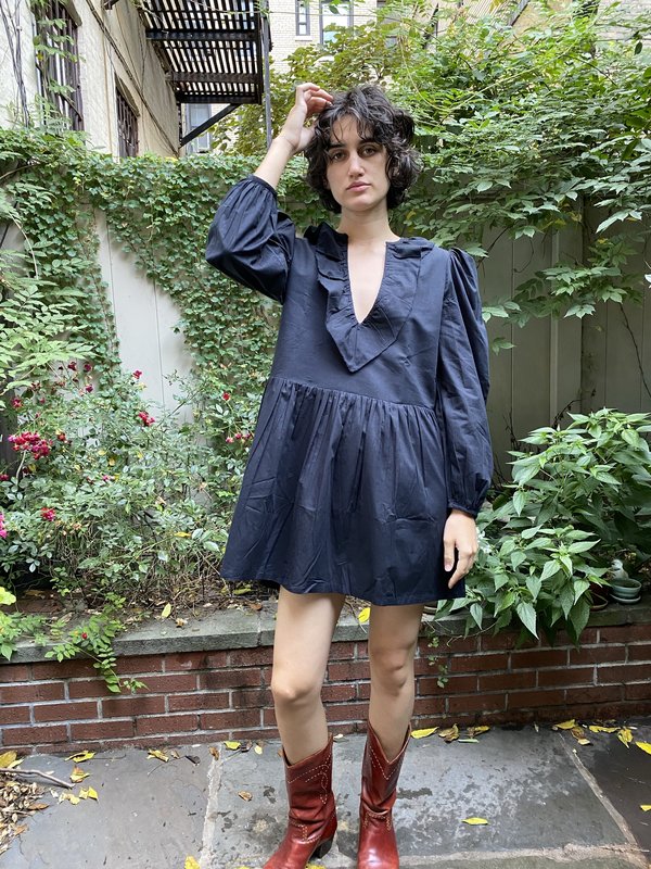 Alix of Bohemia Stefanie Mini Dress - black | Garmentory