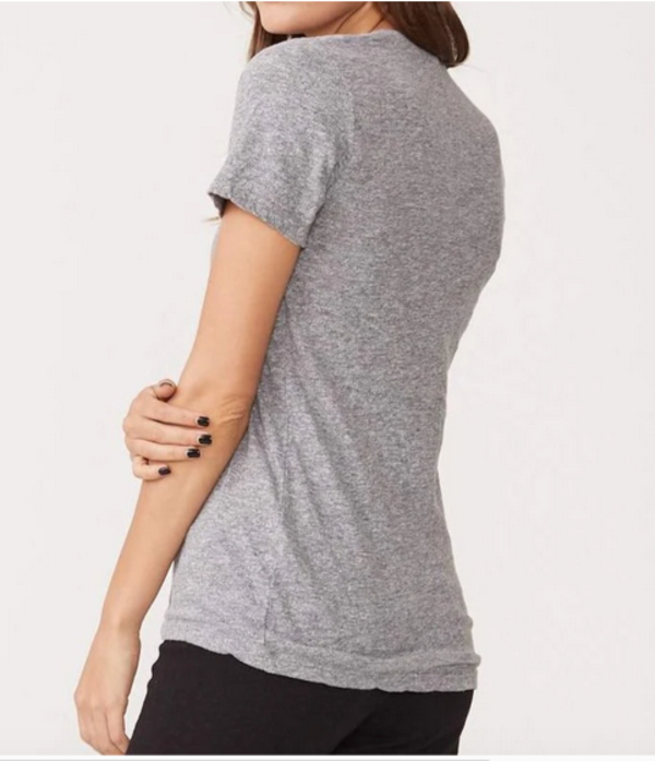 MONROW V-Neck top - Granite MONROW V-Neck top - Granite