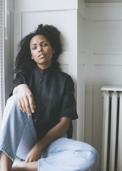 Ursa Minor Tilly Blouse - Black Linen Ursa Minor Tilly Blouse - Black Linen