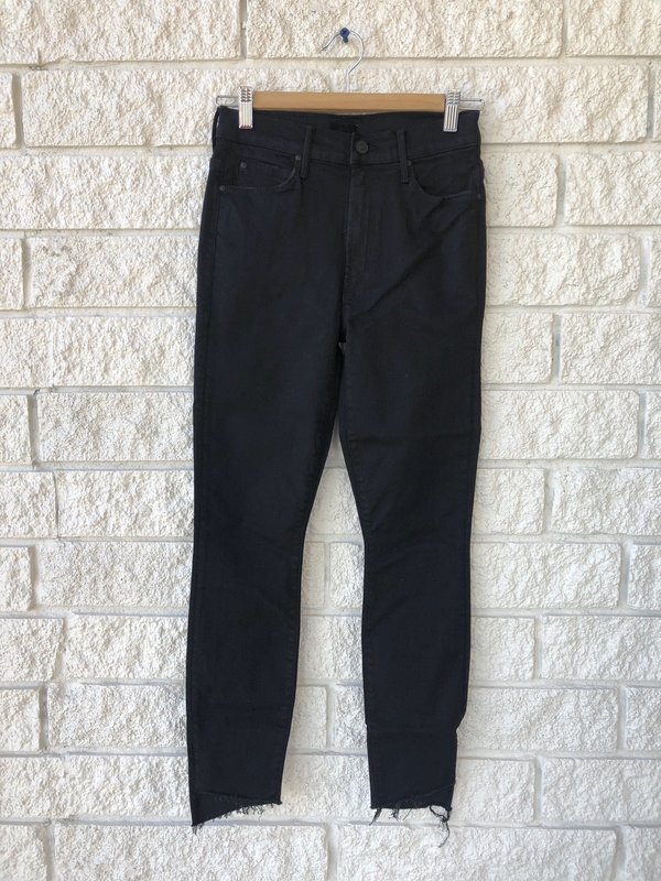 Mother Denim Stunner Zip Ankle Step Fray Jeans - Not Guilty Mother Denim Stunner Zip Ankle Step Fray Jeans - Not Guilty
