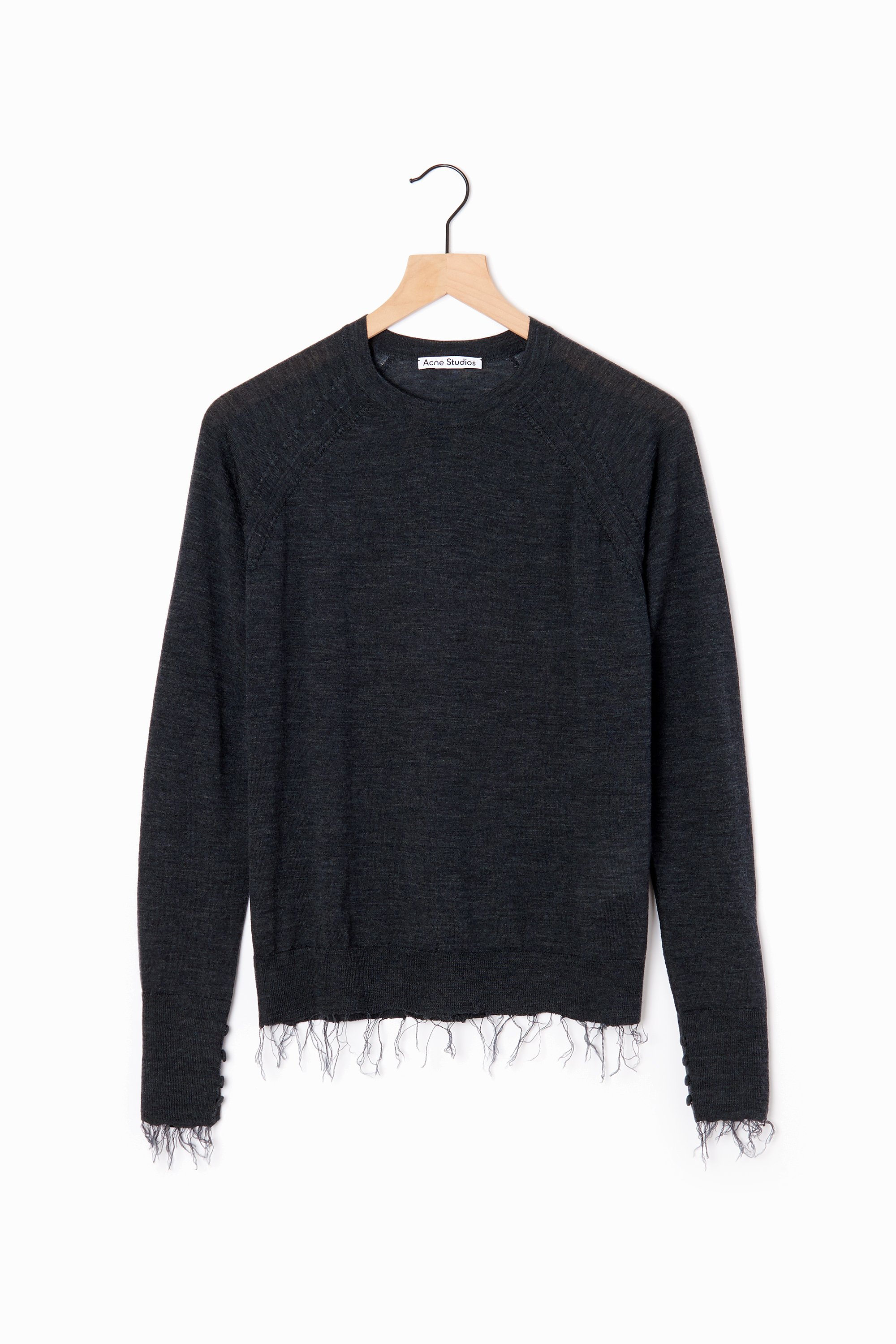 acne studios sweater black