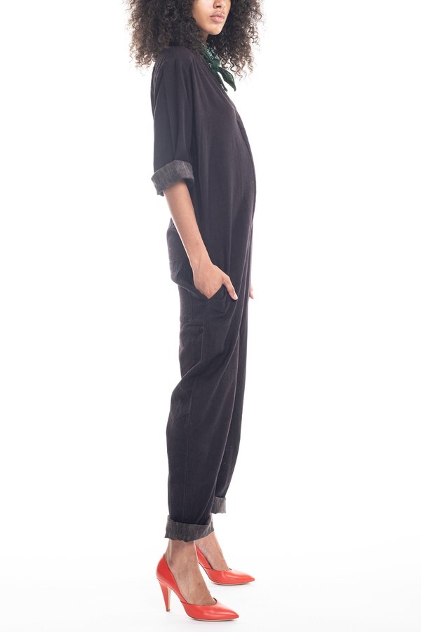Umber & Ochre Charlie Jumpsuit - black
