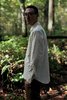 Frank Leder Cotton Bedsheet Shirt - Natural - Thumbnail 3