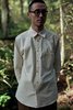 Frank Leder Cotton Bedsheet Shirt - Natural - Thumbnail 2