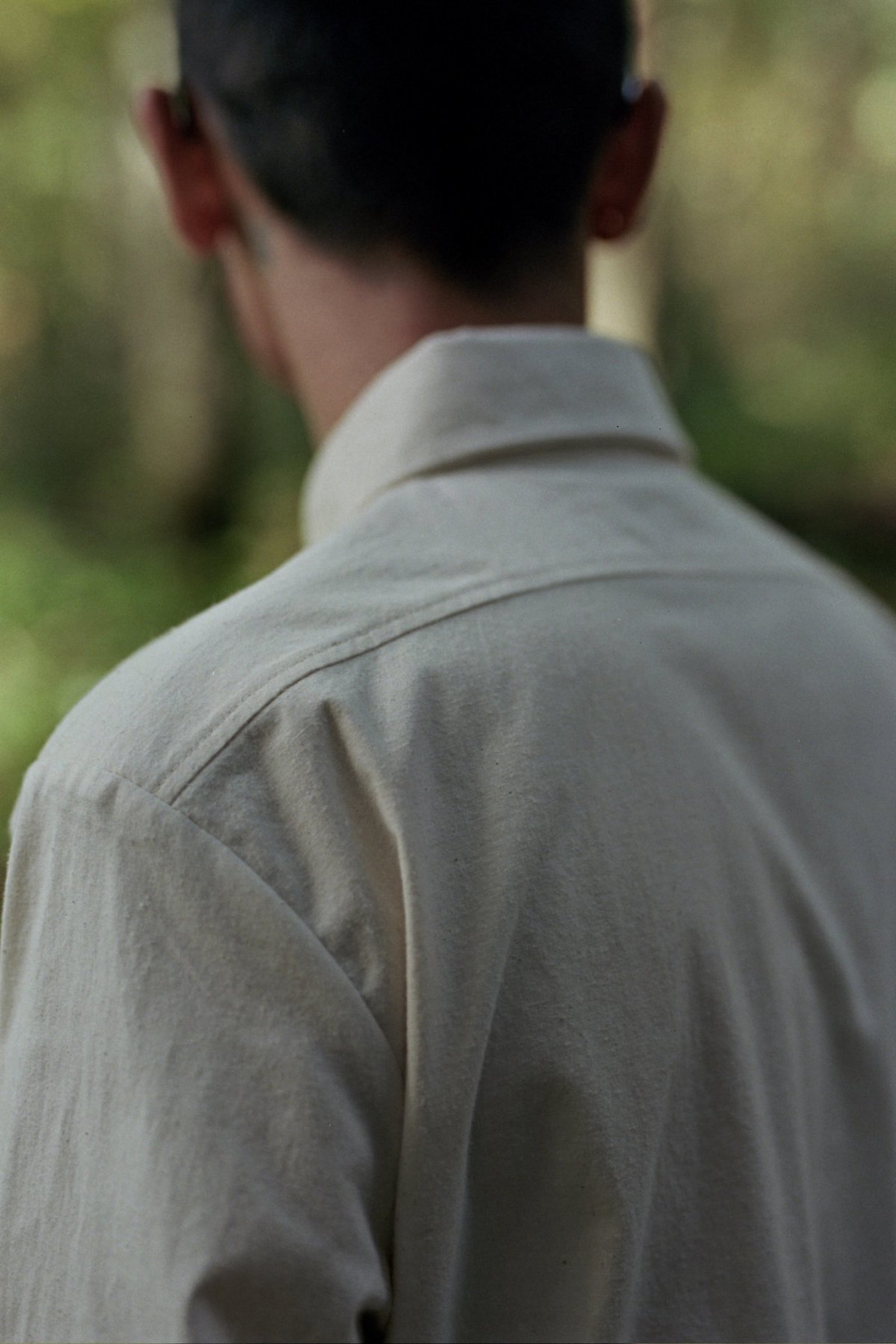 Frank Leder Cotton Bedsheet Shirt - Natural - Image 4 of 7