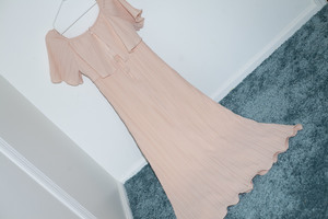 Kintsugi Plisse Dress - Pink Kintsugi Plisse Dress - Pink