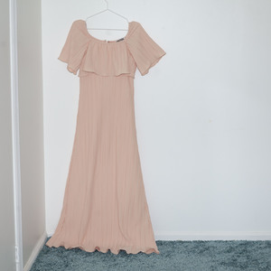 Kintsugi Plisse Dress - Pink Kintsugi Plisse Dress - Pink