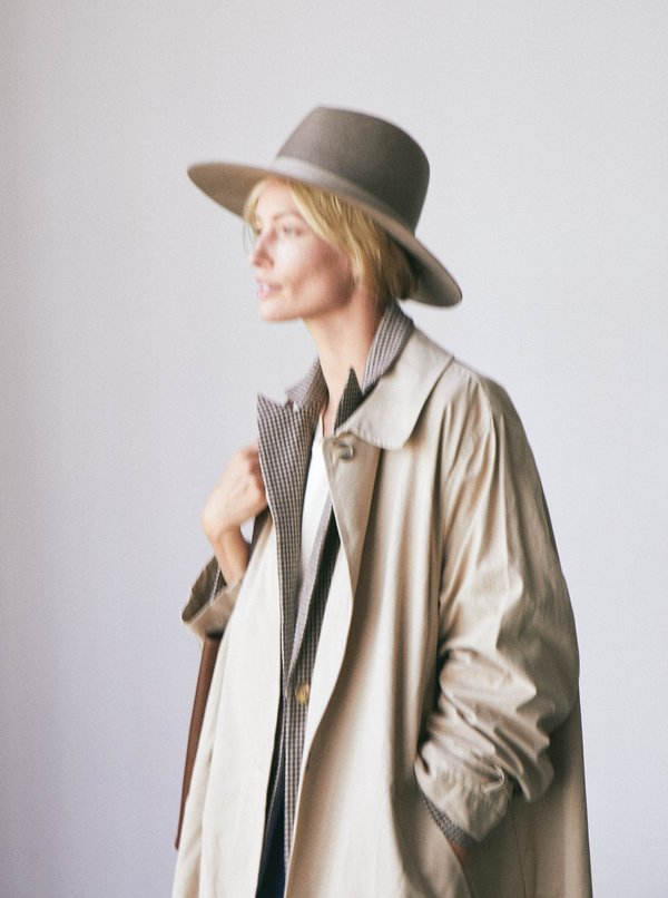 Janessa Leone Rylan hat - taupe | Garmentory display picture 3