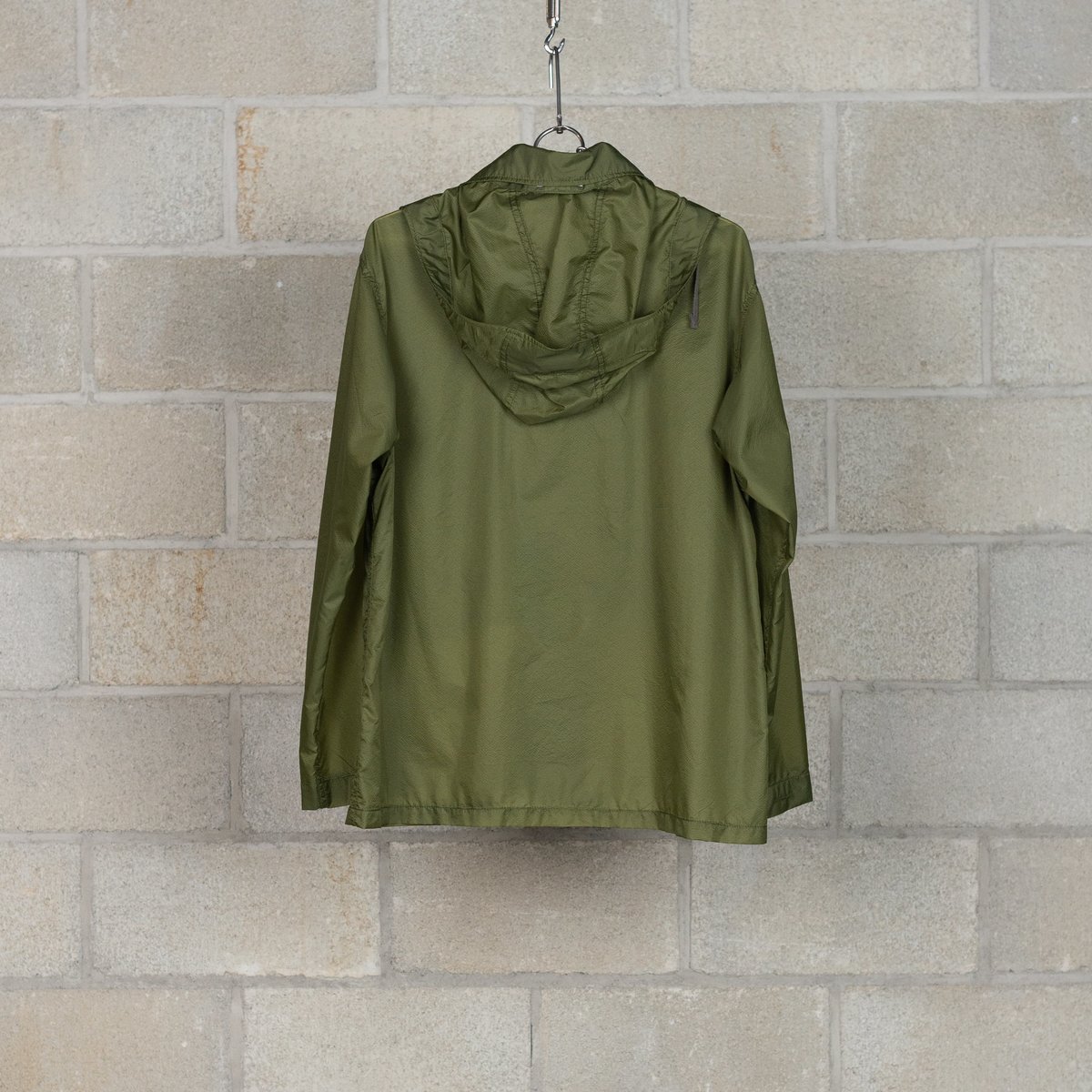 Engineered Garments MC Shirt Jacket in Nylon Micro Ripstop - Olive