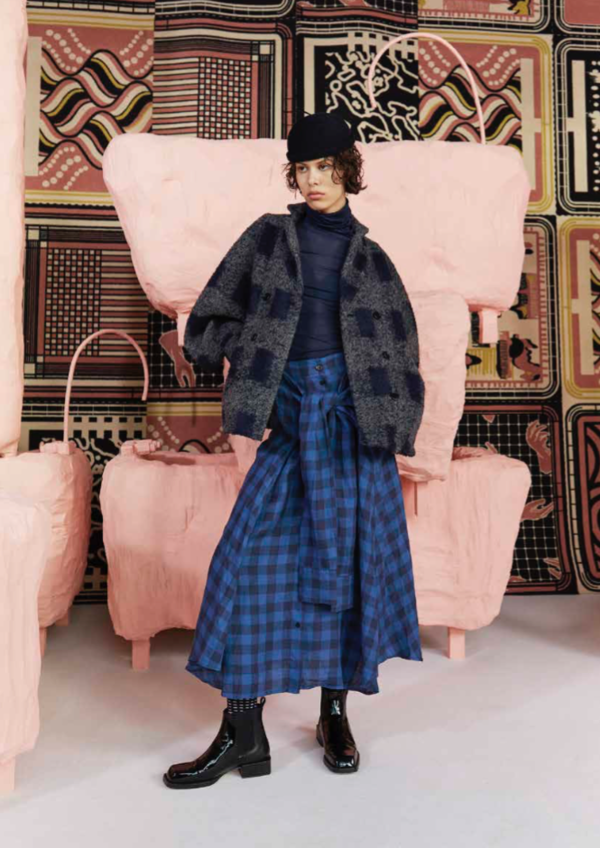 Henrik Vibskov Plumber Jacket - Blueberry Shake | Garmentory