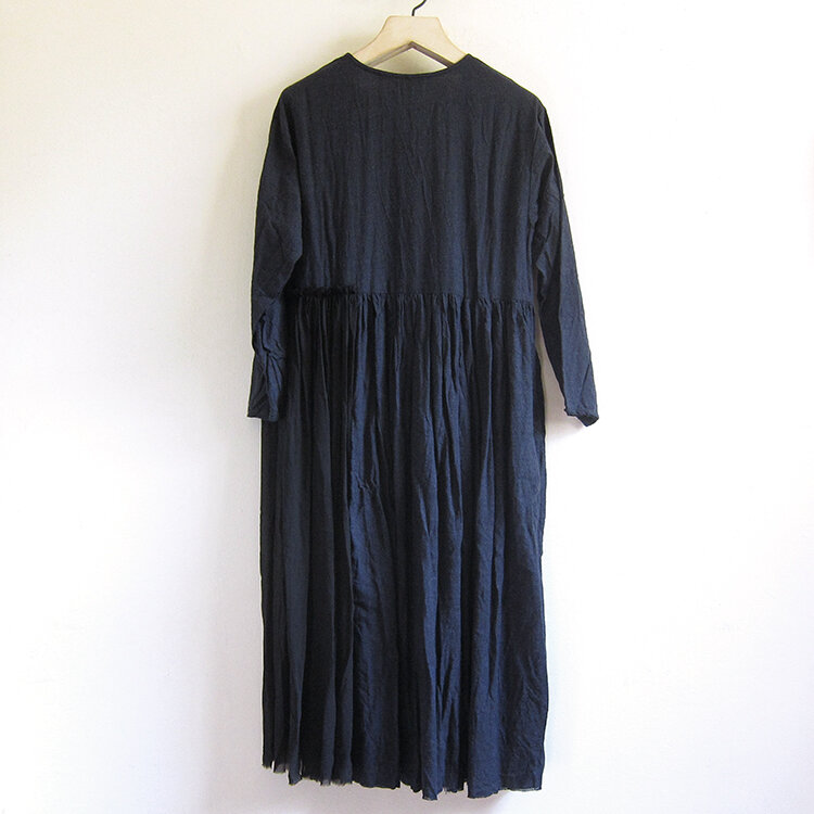 Elsa Esturgie Deploye Dress Navy Garmentory