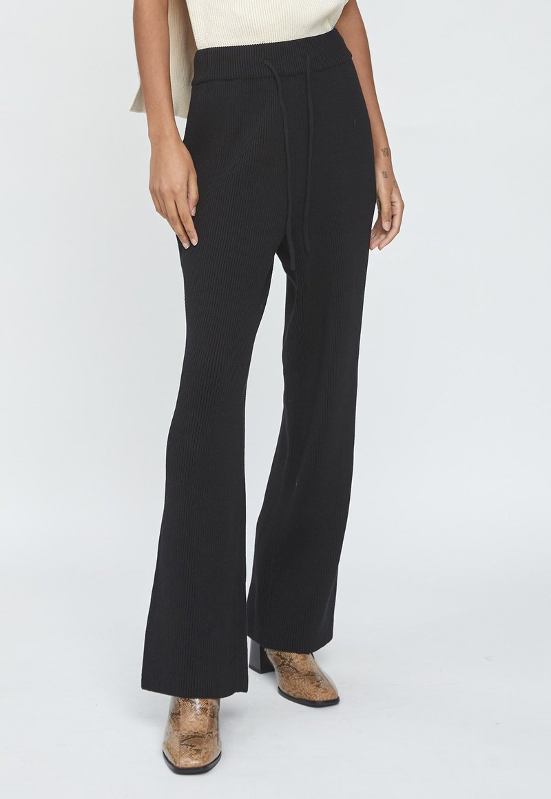 Le17Septembre Sample Sale Cotton Knit Pants - Black