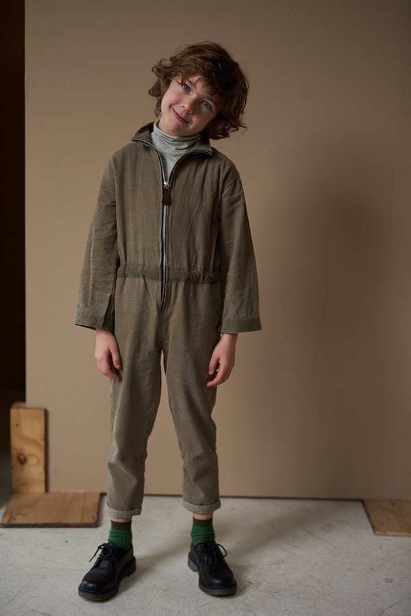 Kids Caramel Hobby Jumpsuit - Birch Kids Caramel Hobby Jumpsuit - Birch