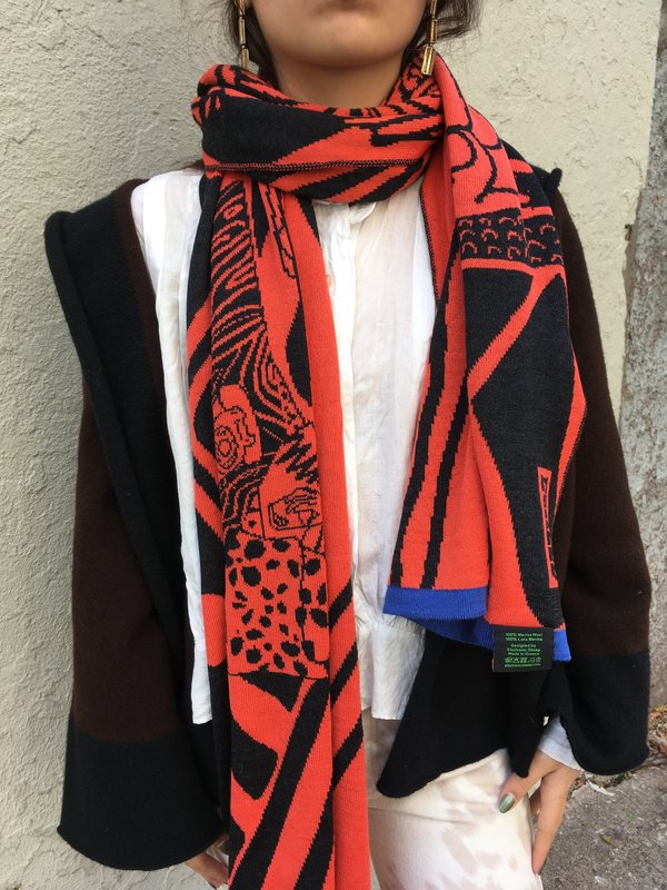 Electronic Sheep Blanket Scarf Electronic Sheep Blanket Scarf