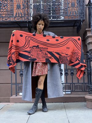 Electronic Sheep Blanket Scarf Electronic Sheep Blanket Scarf