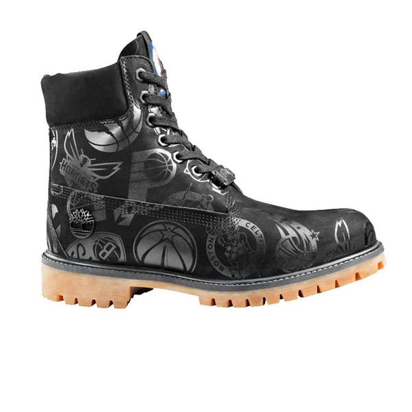black nba timberlands