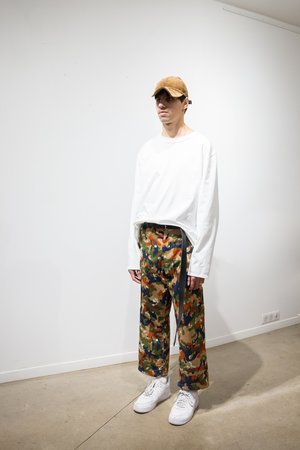 Camiel Fortgens Cotton Worker Pants - Camo | Garmentory