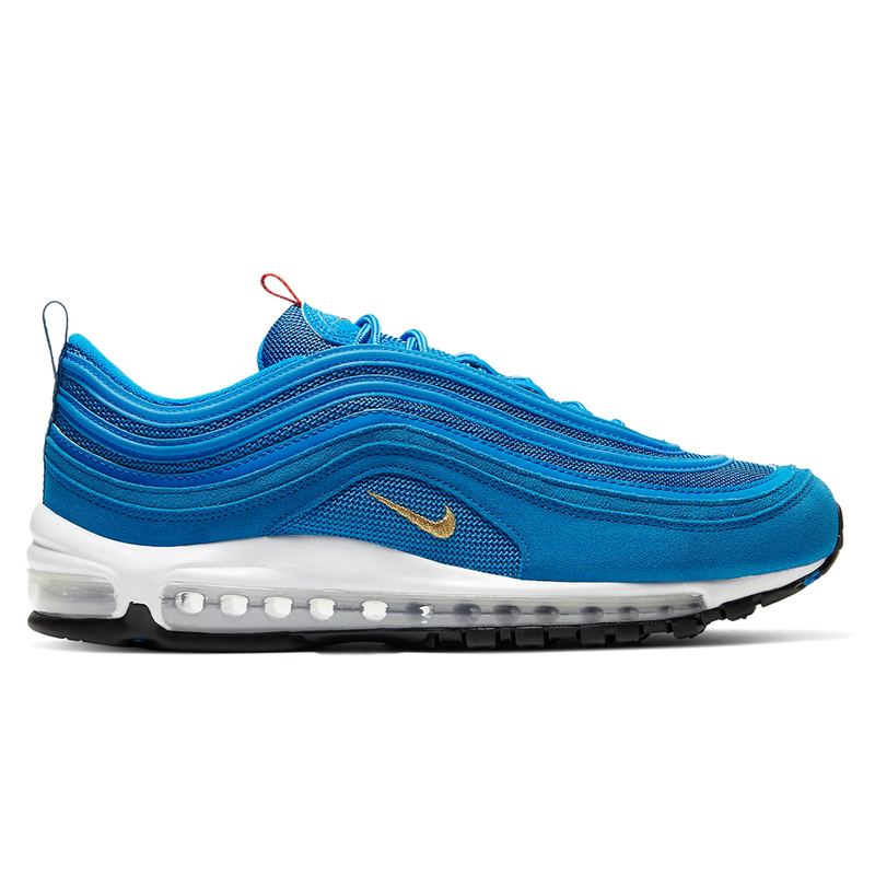 blue and gold air max 97
