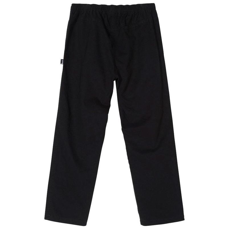 パンツ Stussy BRUSHED BEACH PANT - BLACK Stussy Brushed Beach Pant - Black | Garmentory