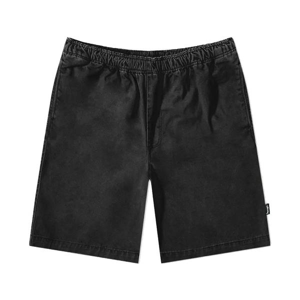 Stussy Brushed Beach Short - Black | Garmentory
