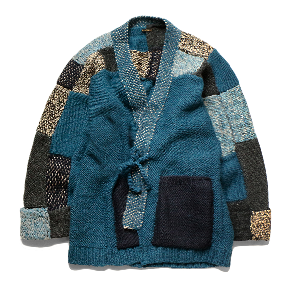 Hand Knit Tugihagi Kakashi Cardigan 