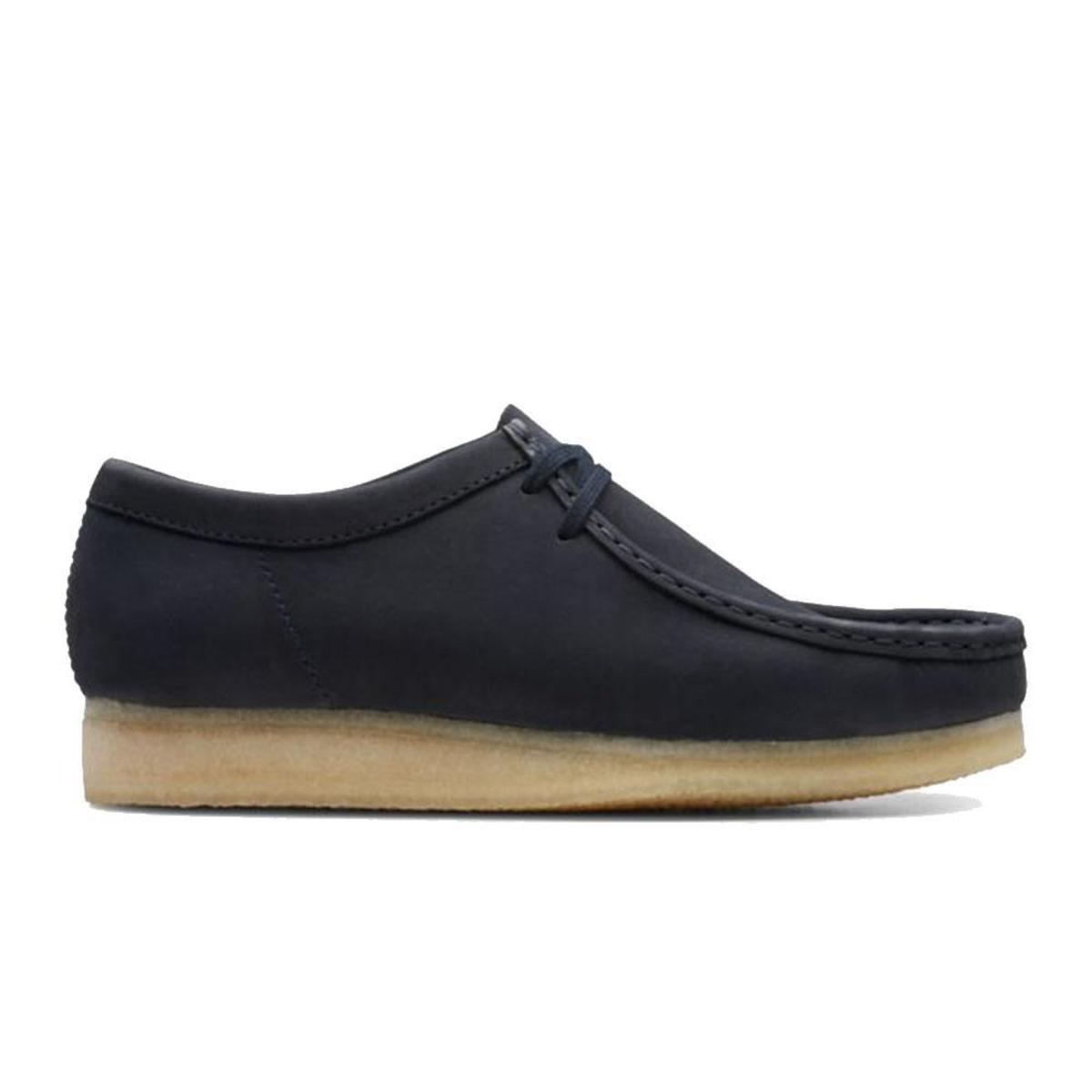 Clarks Wallabee Shoe - Ink Nubuck - Image 1 of 1