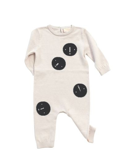 Kid's Tiny Cottons FACES ONE PIECE KNIT Kid's Tiny Cottons FACES ONE PIECE KNIT