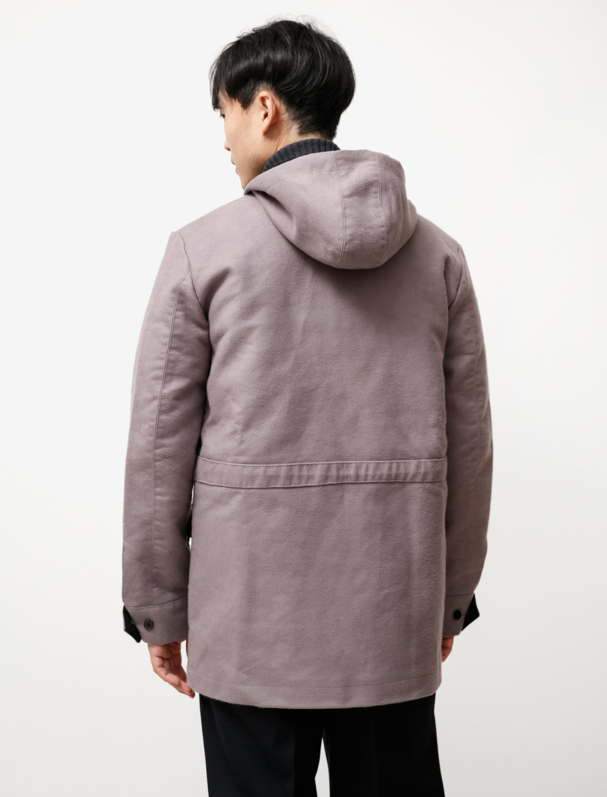 Frank Leder Deutschleder Cotton Parka - lavender  - Image 2 of 5