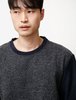 Frank Leder Cotton Mix Sweatshirt - Dark gray/Light gray/Blue - Thumbnail 3