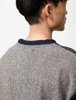 Frank Leder Cotton Mix Sweatshirt - Dark gray/Light gray/Blue - Thumbnail 5