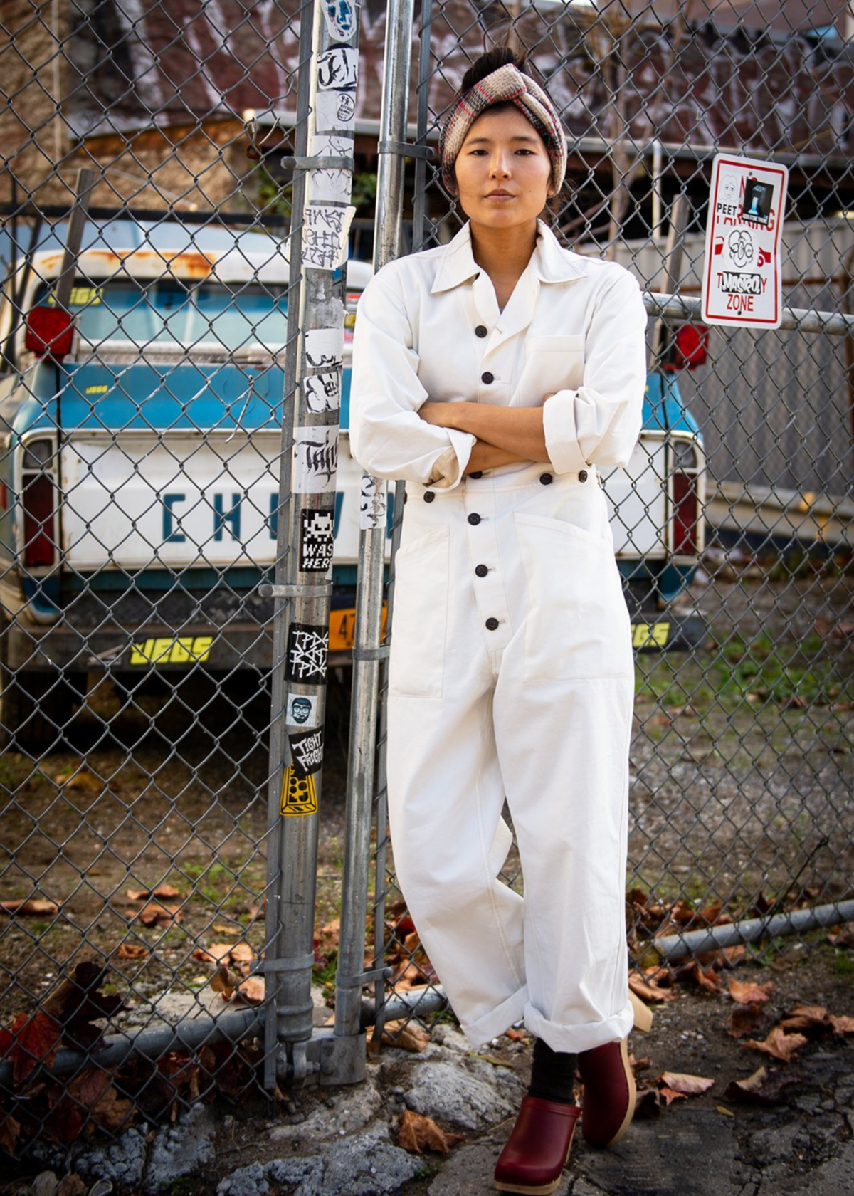 Verity & Daughters Suze jumpsuit - gesso - Image 2 of 5