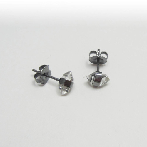 BLTN OXIDIZED HERKMER STUDS BLTN OXIDIZED HERKMER STUDS