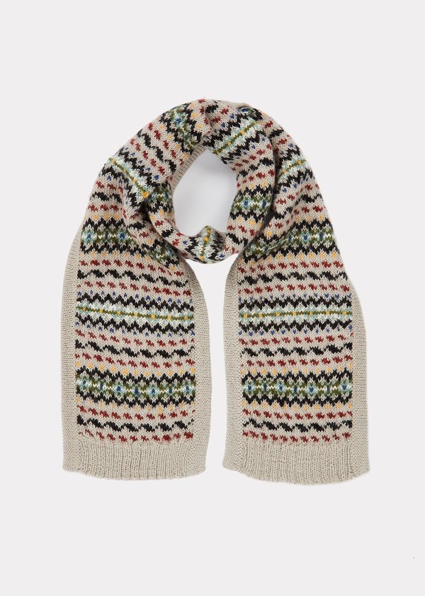 Kids Caramel Stonechat Scarf - Grey Melange Kids Caramel Stonechat Scarf - Grey Melange
