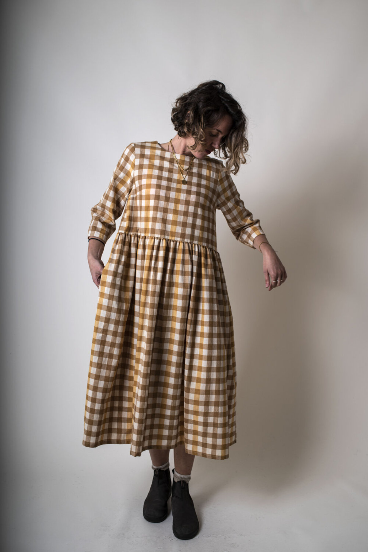 F O L D Gathered Dress  - Image 1 of 3