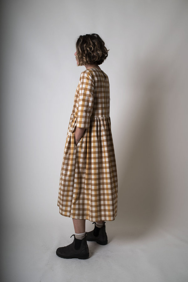 F O L D Gathered Dress 