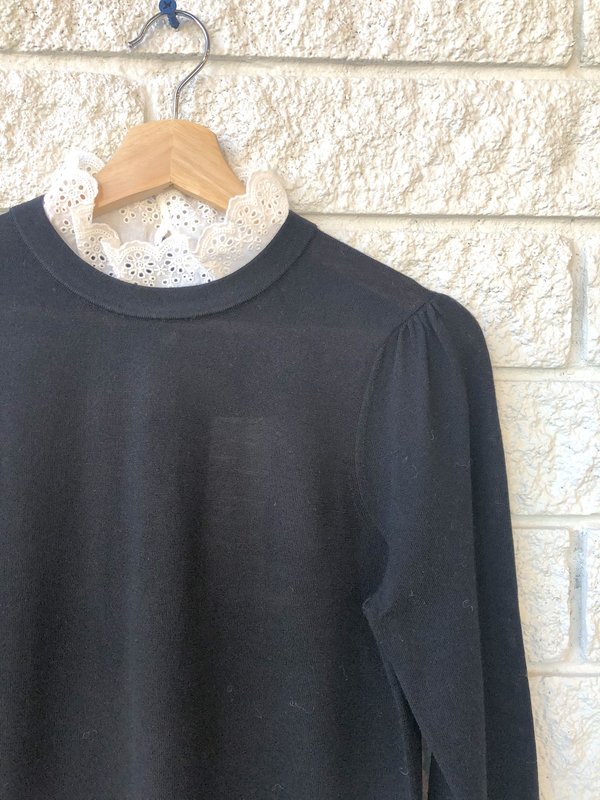 Veronica Beard LEVINA SWEATER - Black 