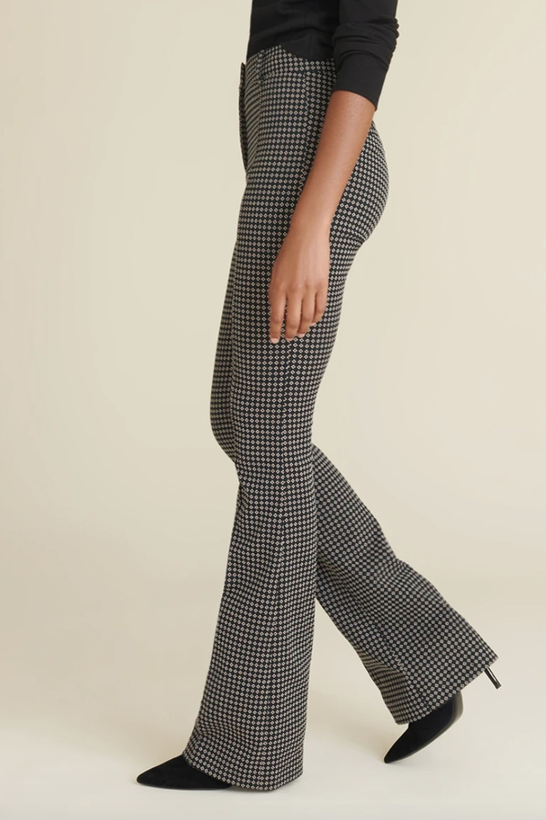 Veronica Beard Hibiscus Pant - Black Multi | Garmentory