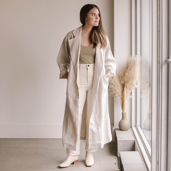 Ozma Carolina Trench - Oatmeal Ozma Carolina Trench - Oatmeal