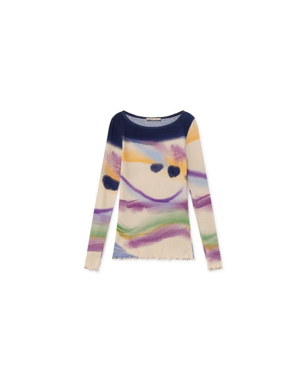 Paloma Wool Nucleo Top - Ecru Print | Garmentory