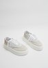 MM6 Maison Margiela Platform Sneakers - White - Thumbnail 1