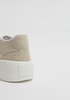 MM6 Maison Margiela Platform Sneakers - White - Thumbnail 2