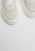 MM6 Maison Margiela Platform Sneakers - White - Thumbnail 3