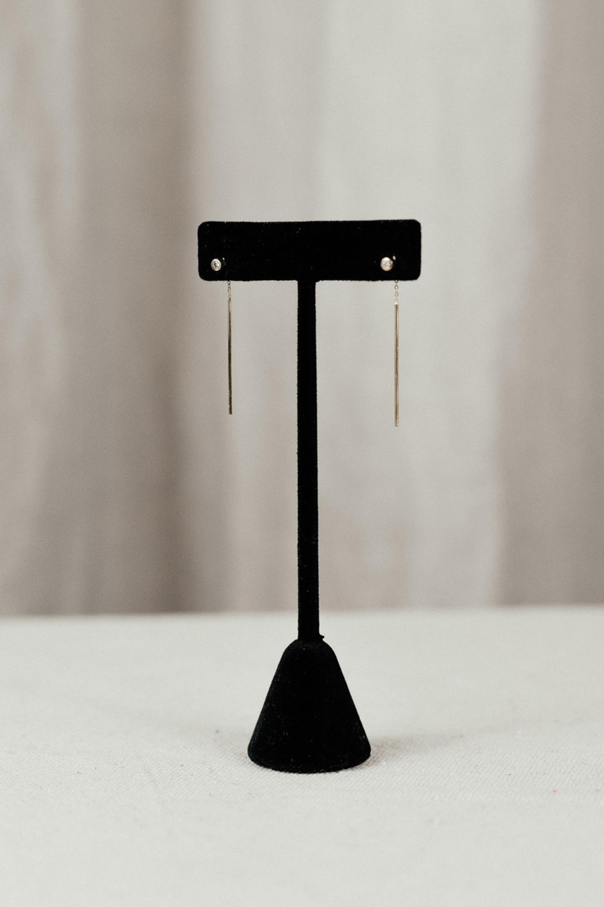 THATCH MARLO THREADER EARRINGS - 14K Gold Vermeil - Image 2 of 2