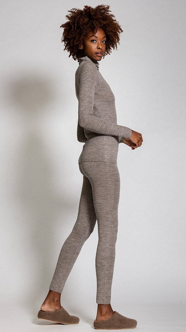 Lauren Manoogian Rib Legging - Old Silver | Garmentory