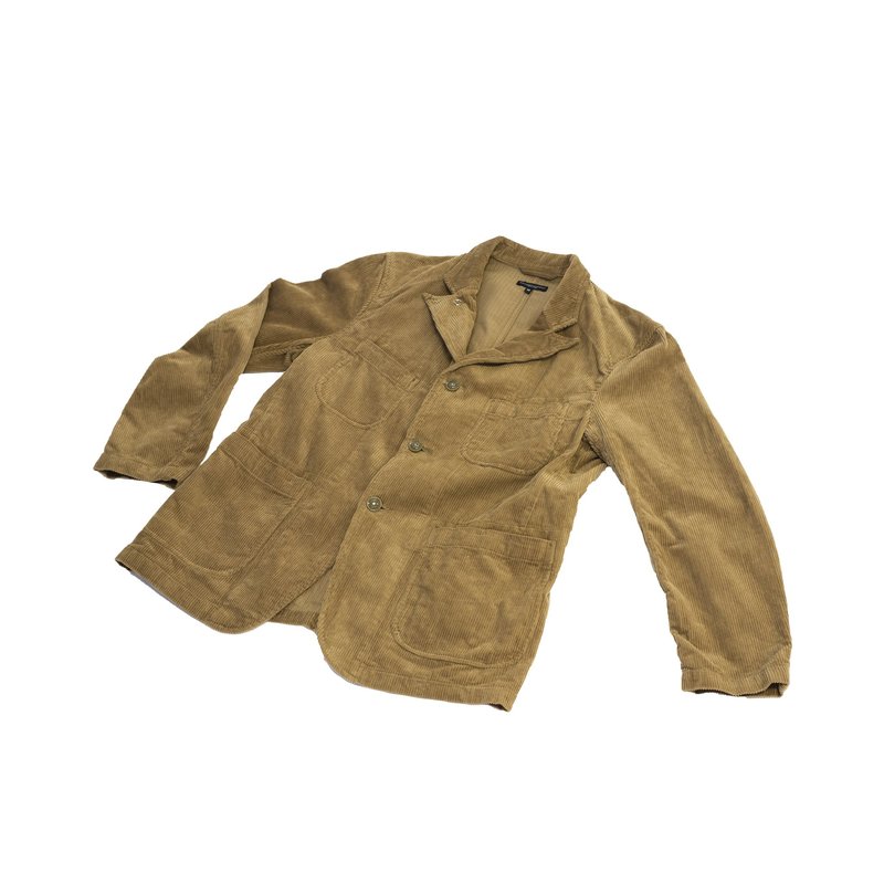 Engineered Garments 8W Corduroy Bedford Jacket - Khaki | Garmentory