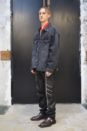 martine rose oversized denim jacket