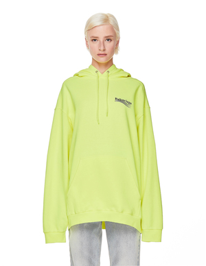 balenciaga hoodie neon