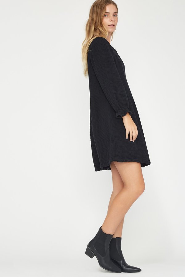Lacausa Josie Dress - Tar Lacausa Josie Dress - Tar