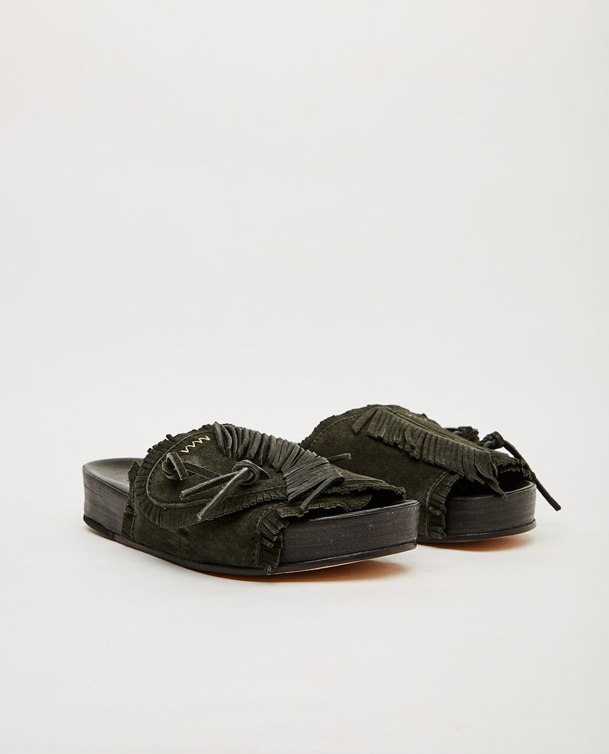 WMV VISVIM Christo Slides - Black | Garmentory