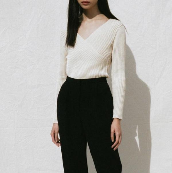 Shaina Mote Didion Sweater - Natural Shaina Mote Didion Sweater - Natural